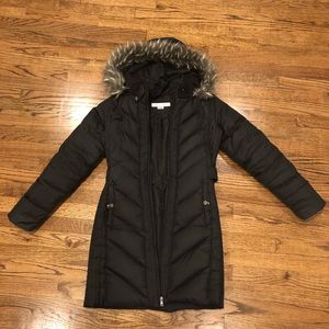 Larry Levine Long Puffer